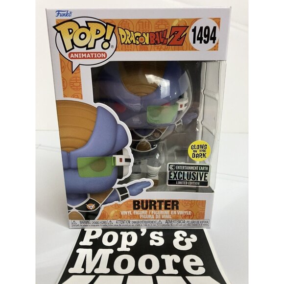 Funko Pop! Dragon Ball Z: Burter 1494 Exclusive Limited Edition Figure Brand New - Picture 2 of 9